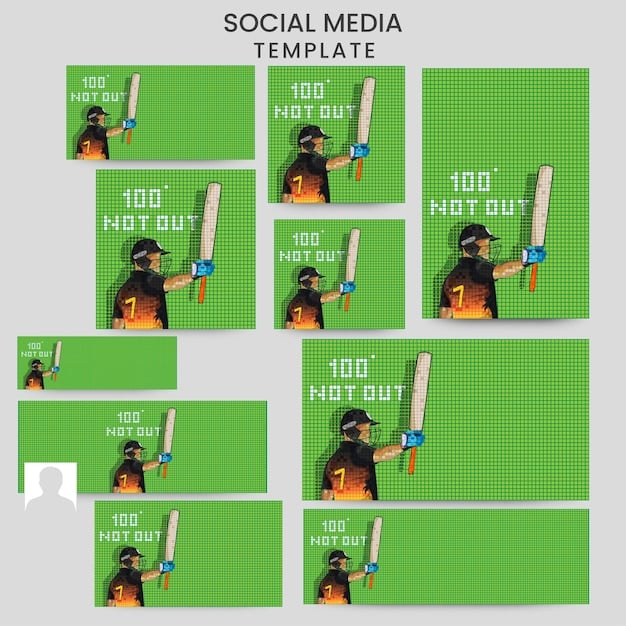 A collage of various Kings League social media posts, showcasing different content formats like memes, behind-the-scenes photos, interactive polls, and short video clips. The posts should be visually appealing and reflect the league's playful and engaging tone.