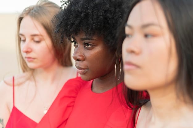 A close-up of Gabriela Torres in a huddle with her team, listening intently to the coach's instructions. Her focused expression and body language convey her engagement and mental preparation for the upcoming play.